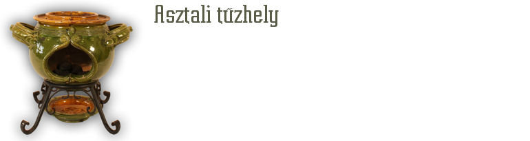 Asztali tűzhely